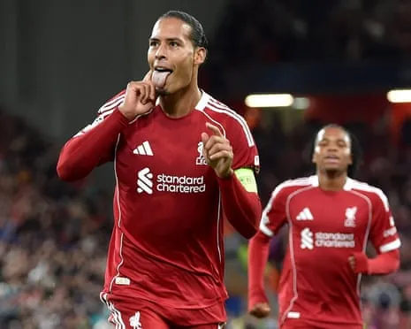 Virgil van Dijk nods late winner against La Liga side